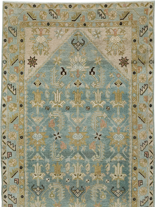 Vintage Persian Malayer Long Runner, No.32710 - Gss