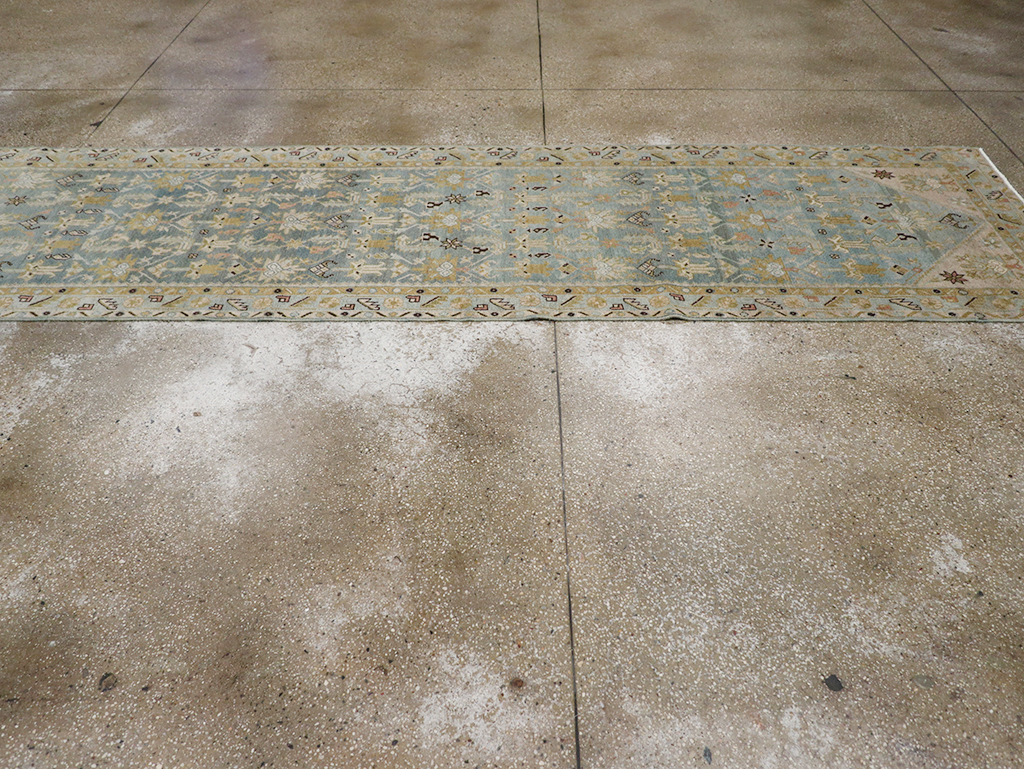 Vintage Persian Malayer Long Runner, No.32710 - Gss