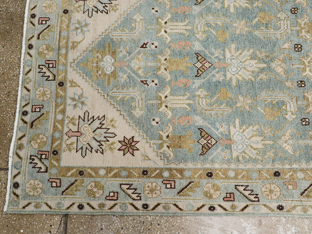 Vintage Persian Malayer Long Runner, No.32710 - Gss