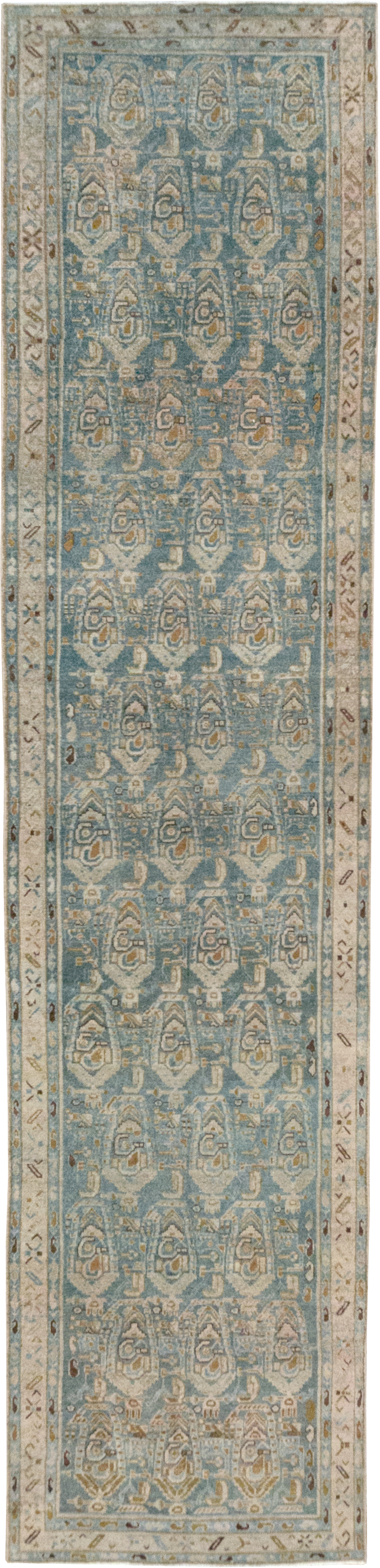 Vintage Persian Malayer Long Runner, No.32711 - Gss