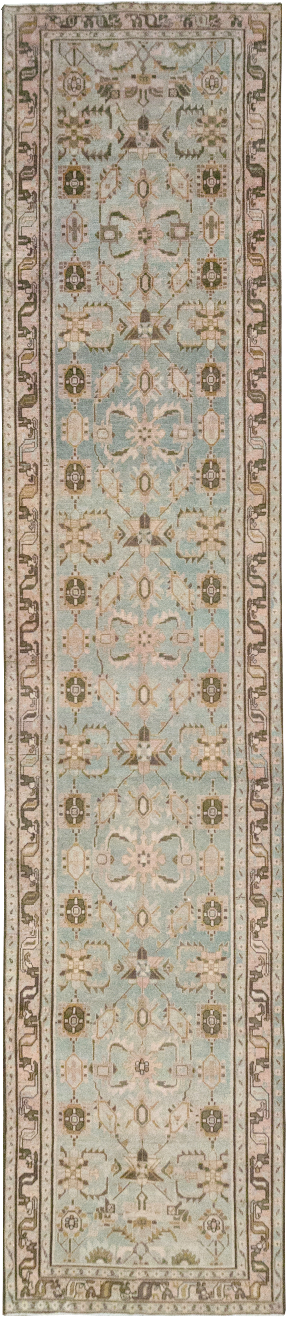 Vintage Persian Malayer Long Runner, No.32712 - Gss