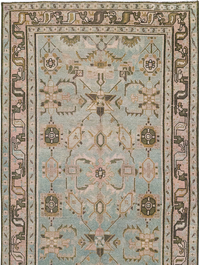 Vintage Persian Malayer Long Runner, No.32712 - Gss