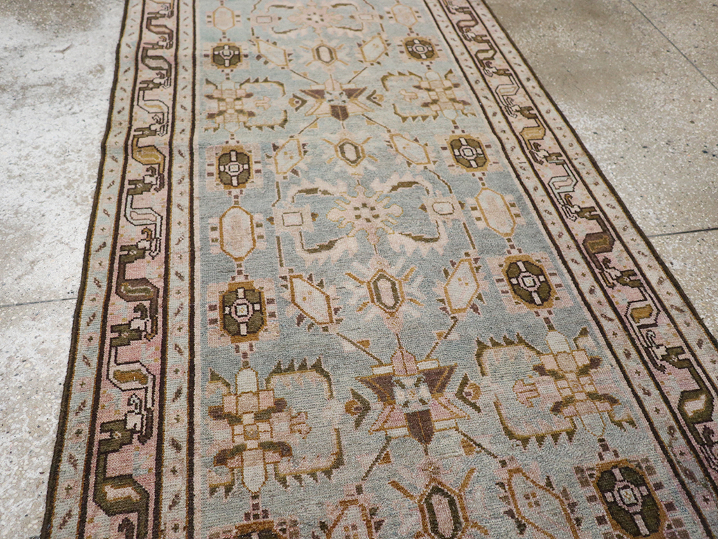 Vintage Persian Malayer Long Runner, No.32712 - Gss