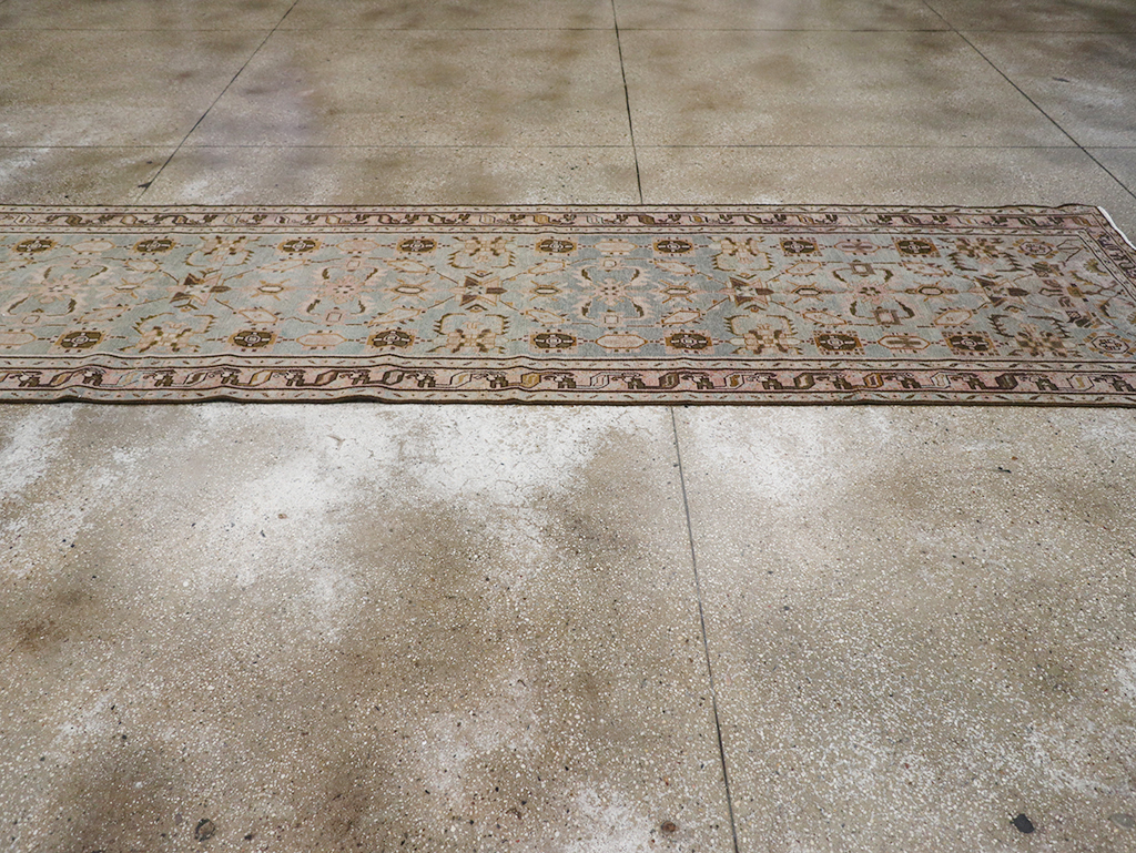 Vintage Persian Malayer Long Runner, No.32712 - Gss