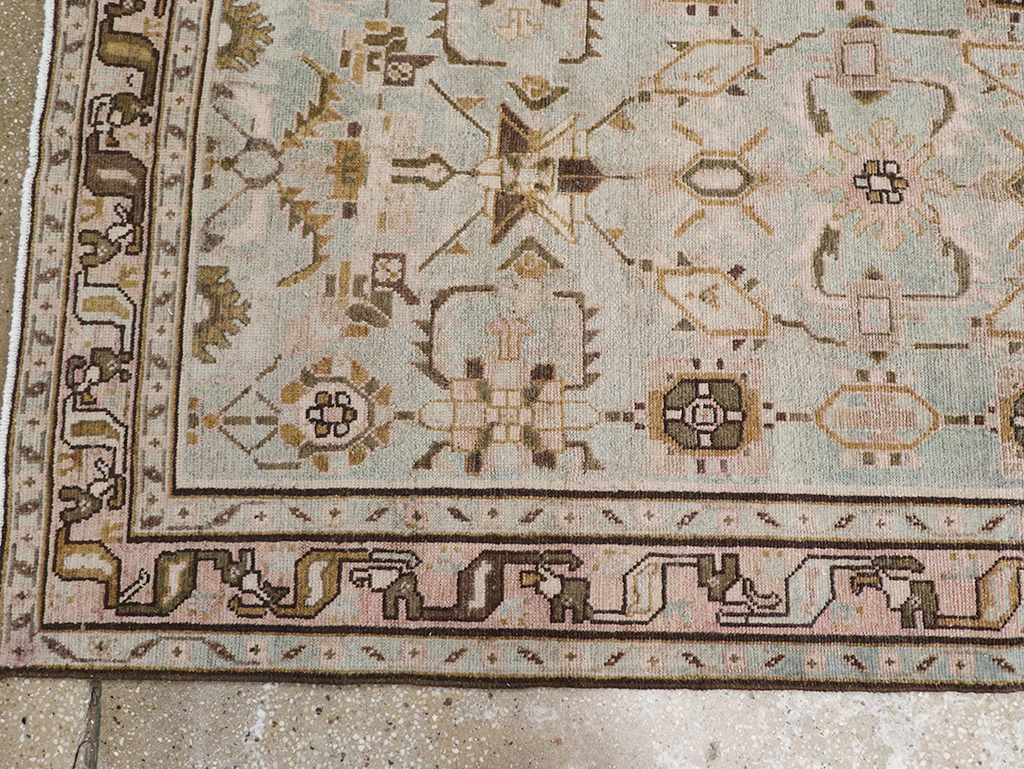 Vintage Persian Malayer Long Runner, No.32712 - Gss