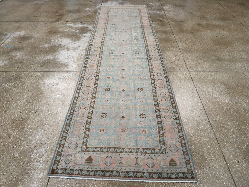 Vintage Persian Malayer Runner, No.32713 - Gss