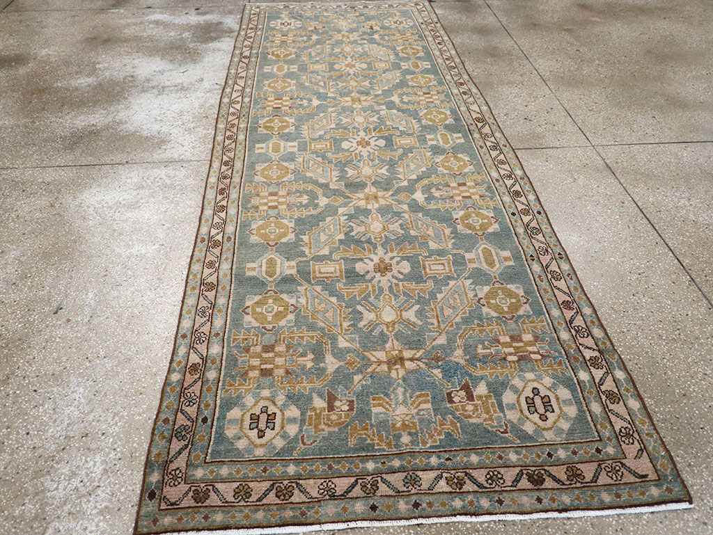 Vintage Persian Malayer Runner, No.32714 - Gss