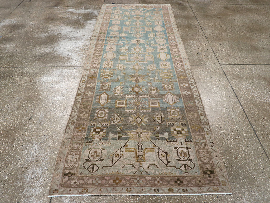Vintage Persian Malayer Runner, No.32715 - Gss