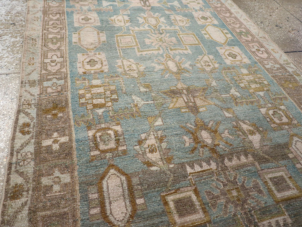 Vintage Persian Malayer Runner, No.32715 - Gss