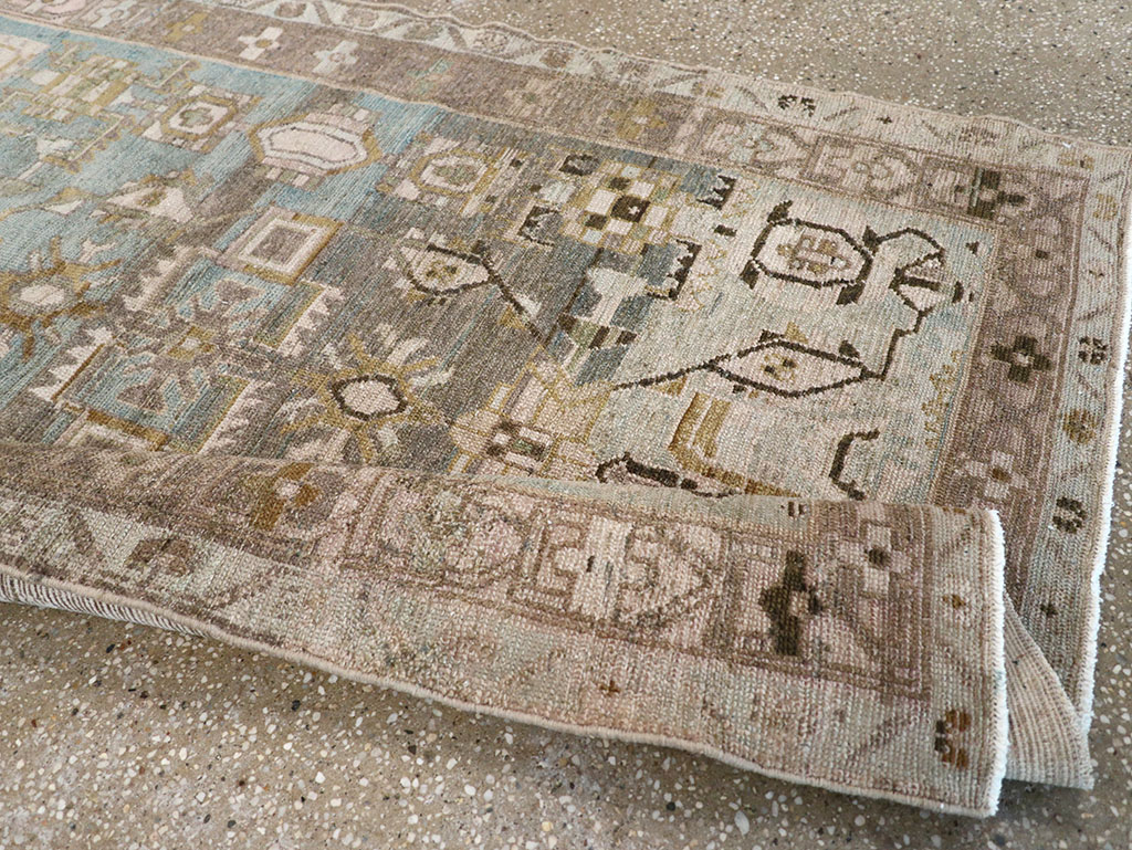 Vintage Persian Malayer Runner, No.32715 - Gss