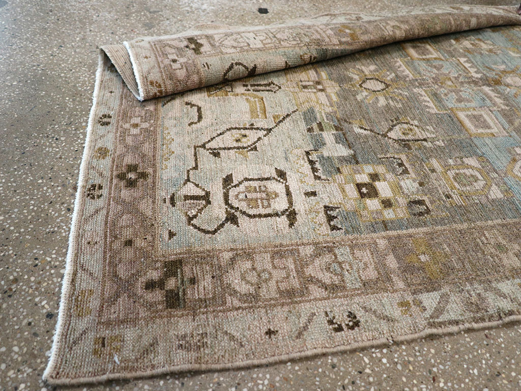 Vintage Persian Malayer Runner, No.32715 - Gss