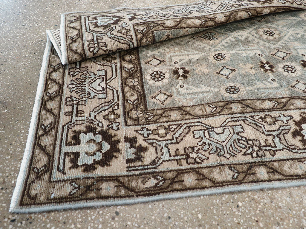 Vintage Persian Malayer Runner, No.32716 - Gss