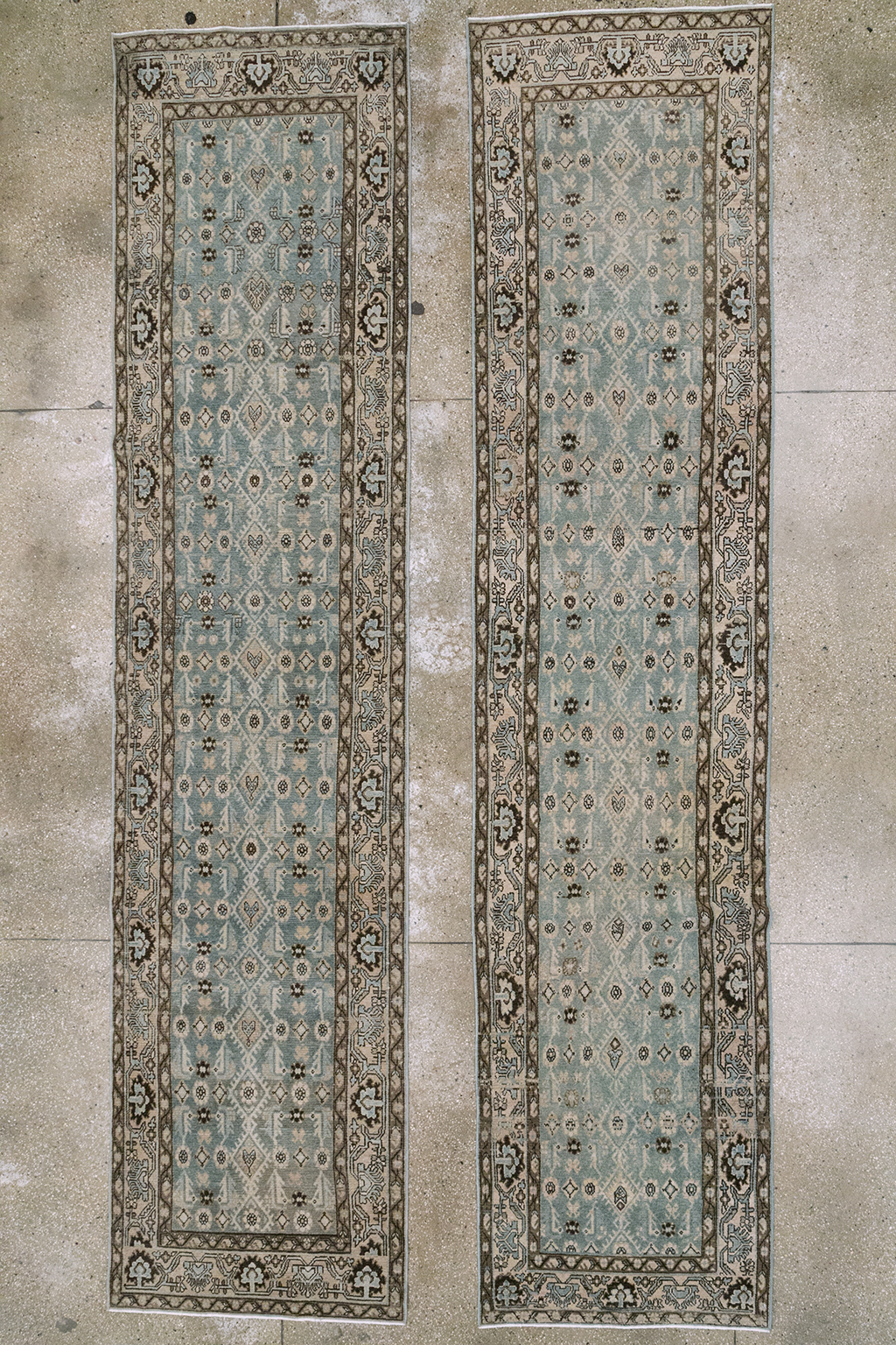 Vintage Persian Malayer Runner, No.32716 - Gss