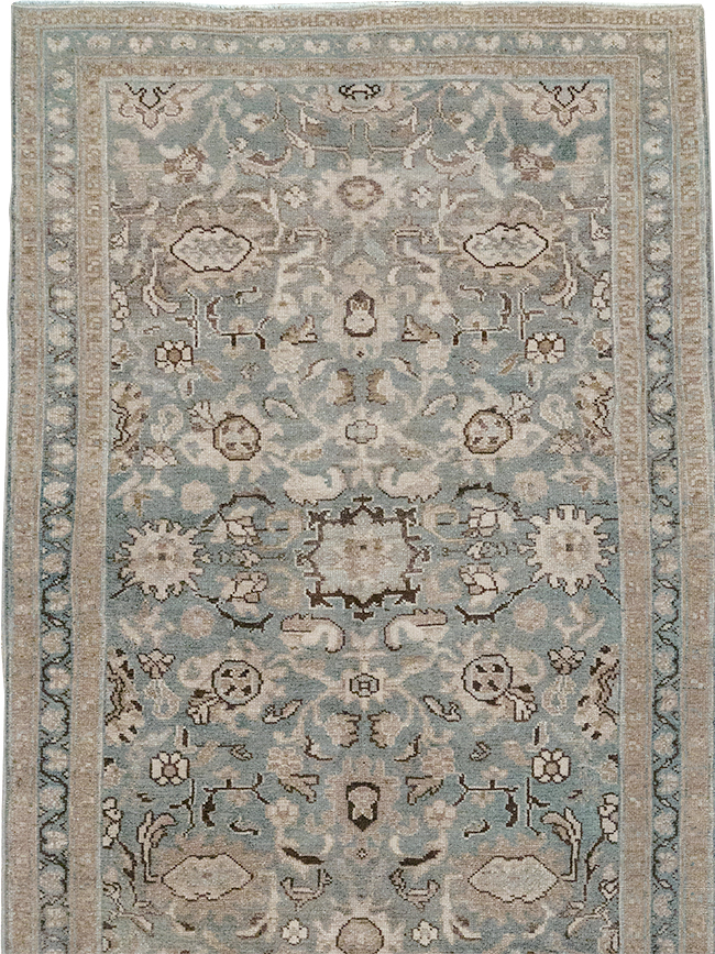 Vintage Persian Malayer Long Runner, No.32717 - Gss