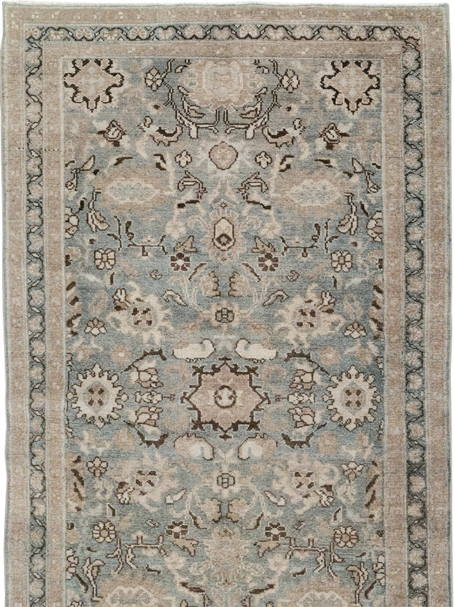 Vintage Persian Malayer Long Runner, No.32717 - Gss