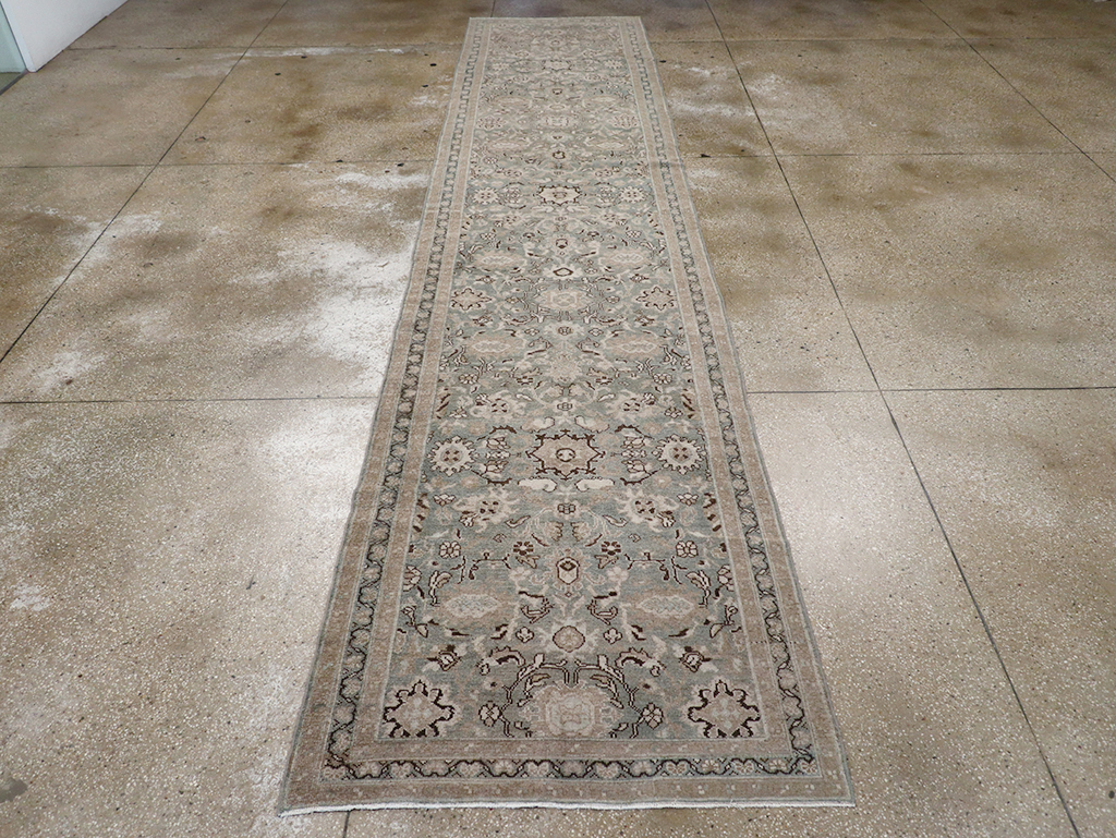 Vintage Persian Malayer Long Runner, No.32717 - Gss