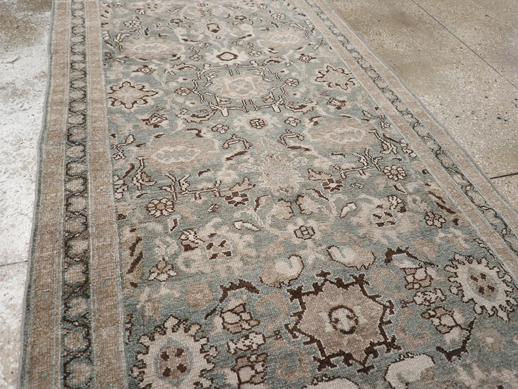 Vintage Persian Malayer Long Runner, No.32717 - Gss