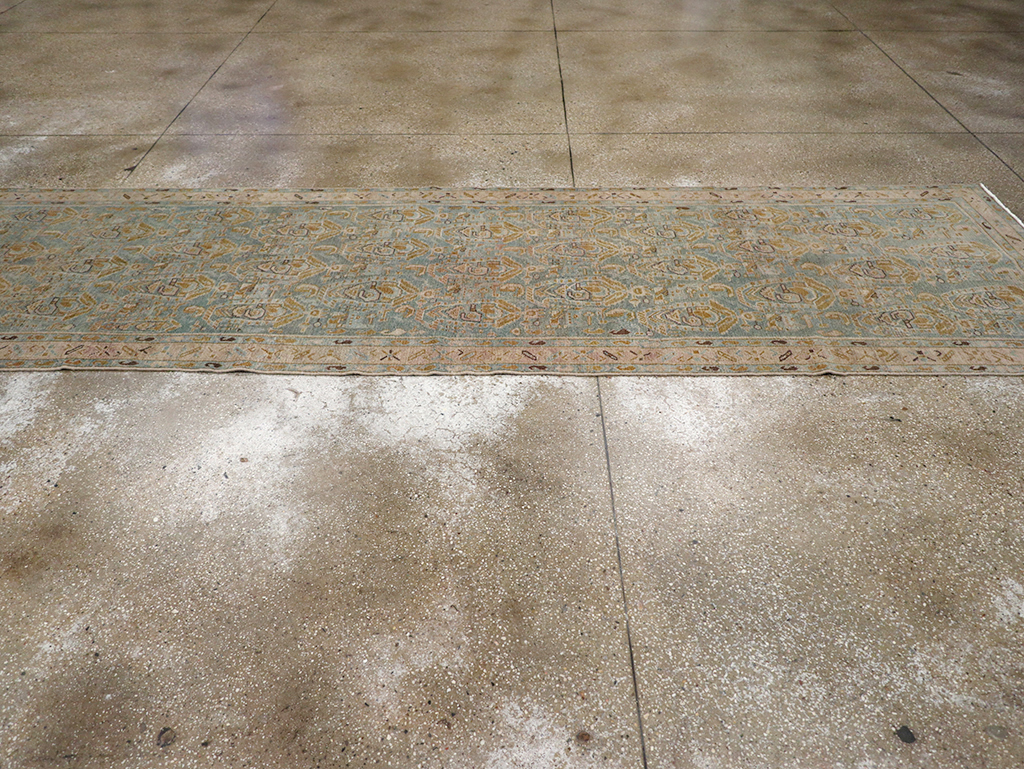 Vintage Persian Malayer Long Runner, No.32718 - Gss