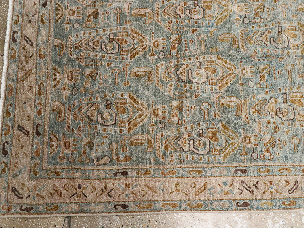 Vintage Persian Malayer Long Runner, No.32718 - Gss