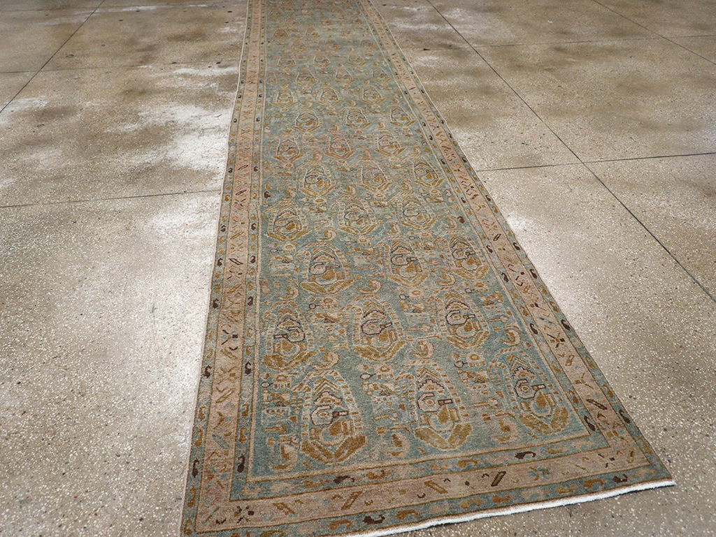 Vintage Persian Malayer Long Runner, No.32718 - Gss