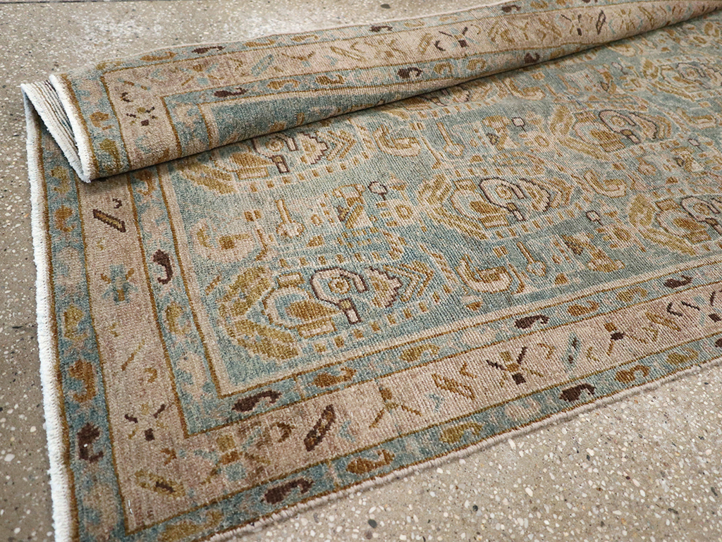 Vintage Persian Malayer Long Runner, No.32718 - Gss