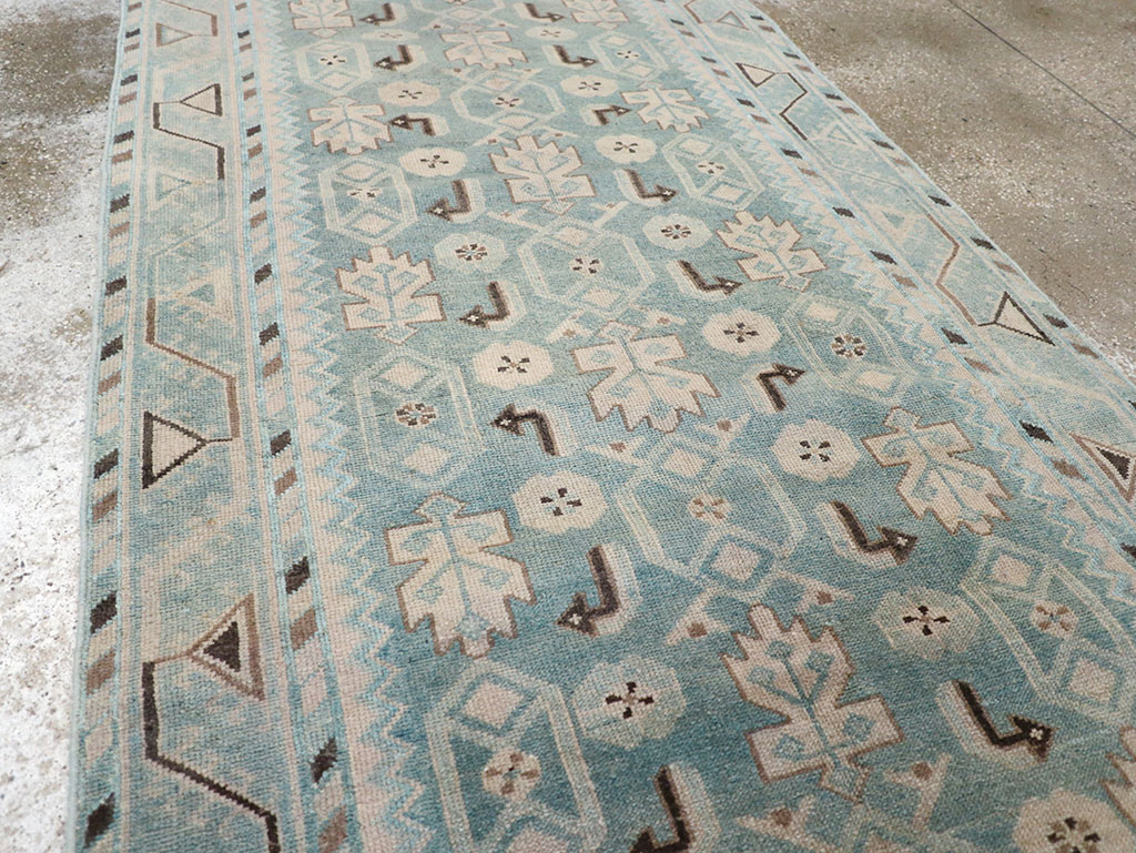 Vintage Persian Malayer Runner, No.32719 - Gss