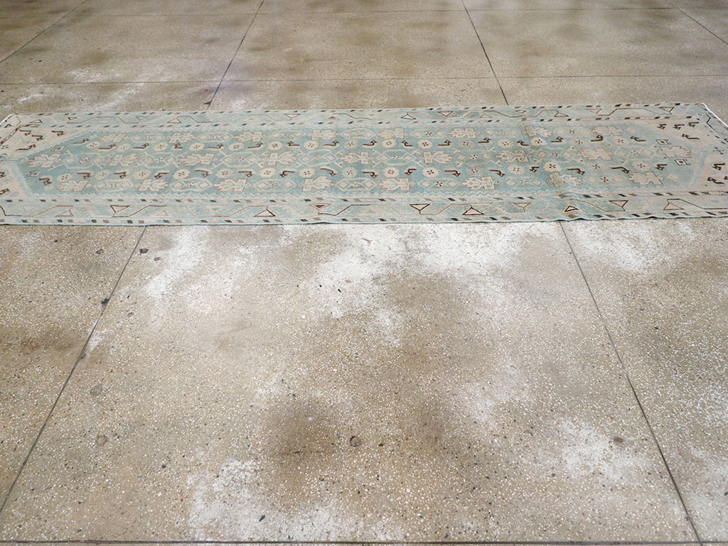 Vintage Persian Malayer Runner, No.32719 - Gss