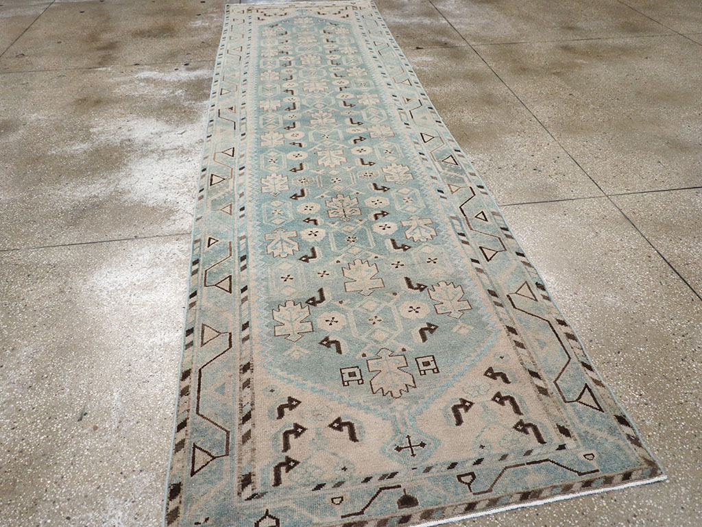 Vintage Persian Malayer Runner, No.32719 - Gss