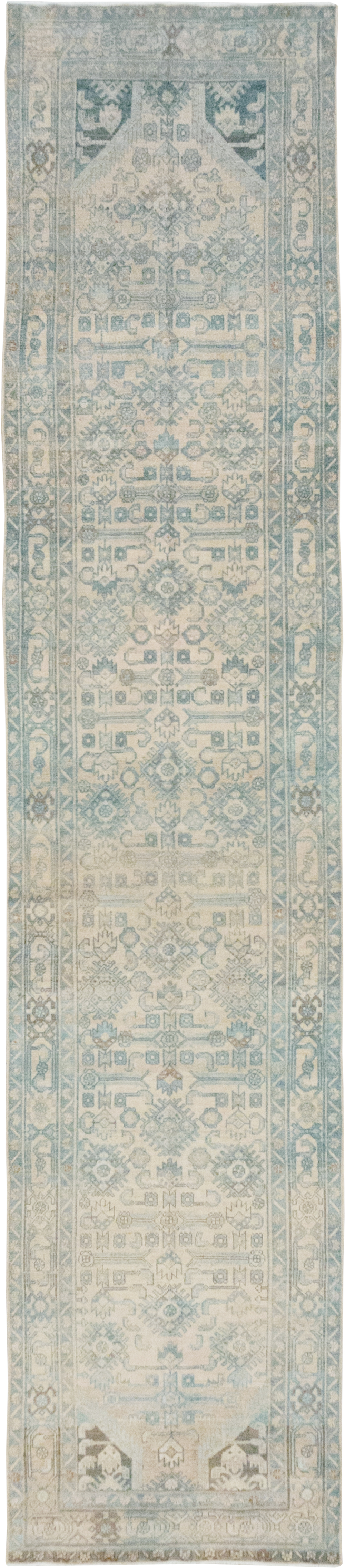 Vintage Persian Malayer Long Runner, No.32720 - Gss