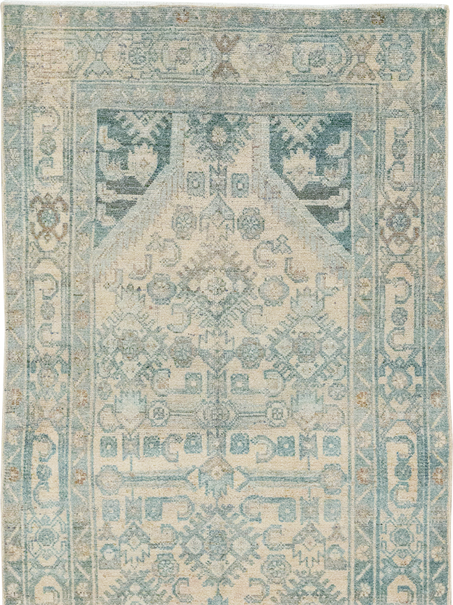 Vintage Persian Malayer Long Runner, No.32720 - Gss