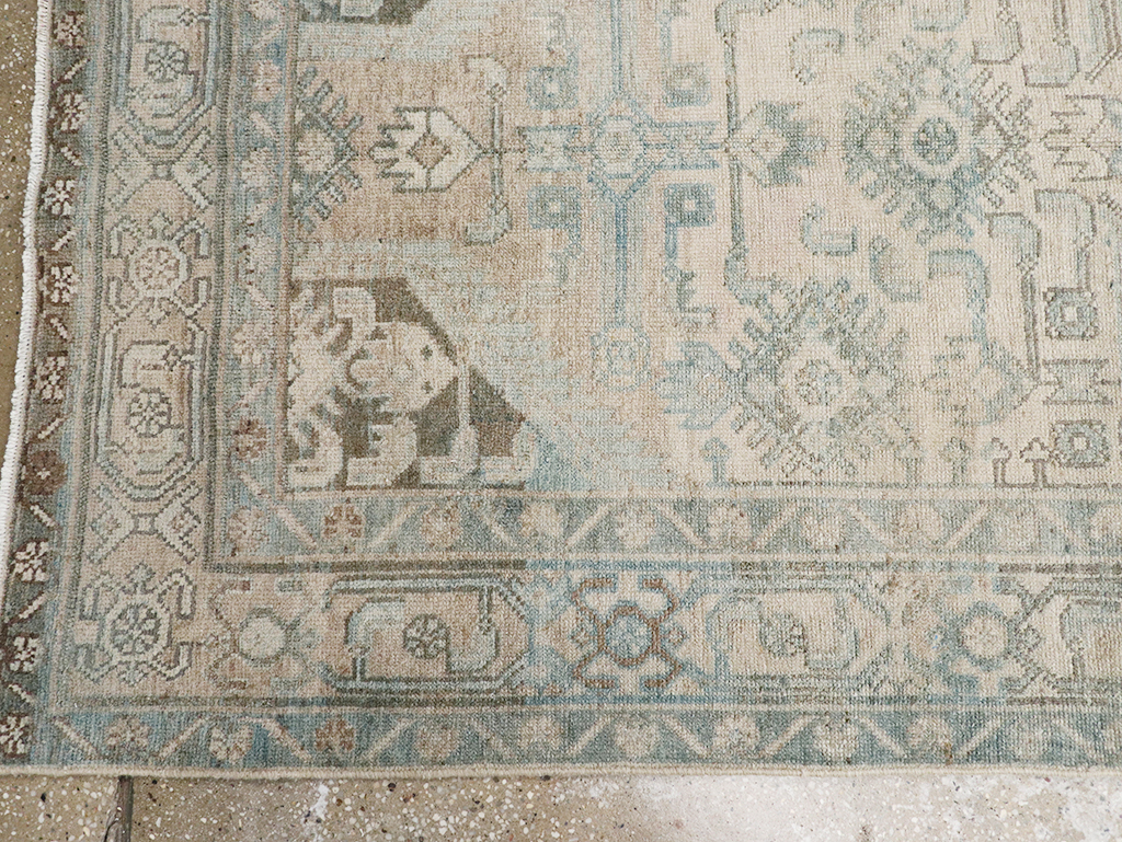 Vintage Persian Malayer Long Runner, No.32720 - Gss