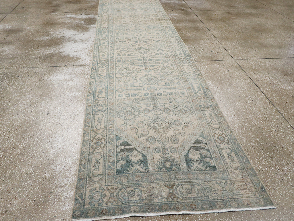 Vintage Persian Malayer Long Runner, No.32720 - Gss