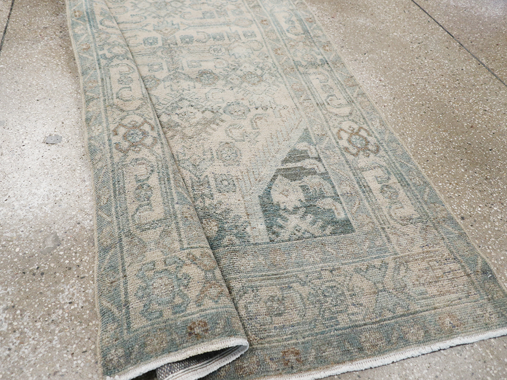 Vintage Persian Malayer Long Runner, No.32720 - Gss