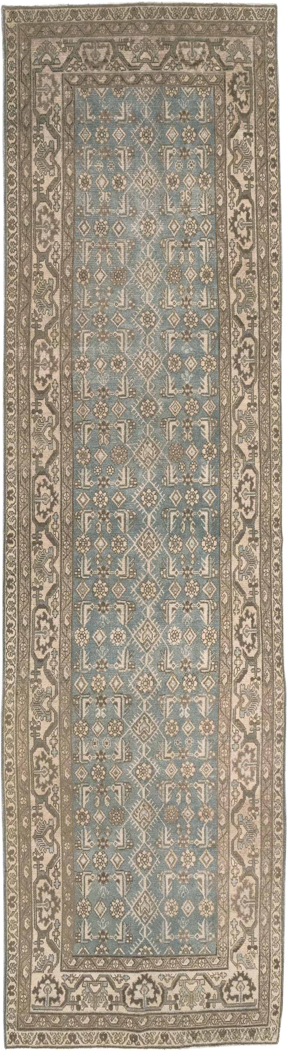 Vintage Persian Malayer Runner, No.32721 - Gss