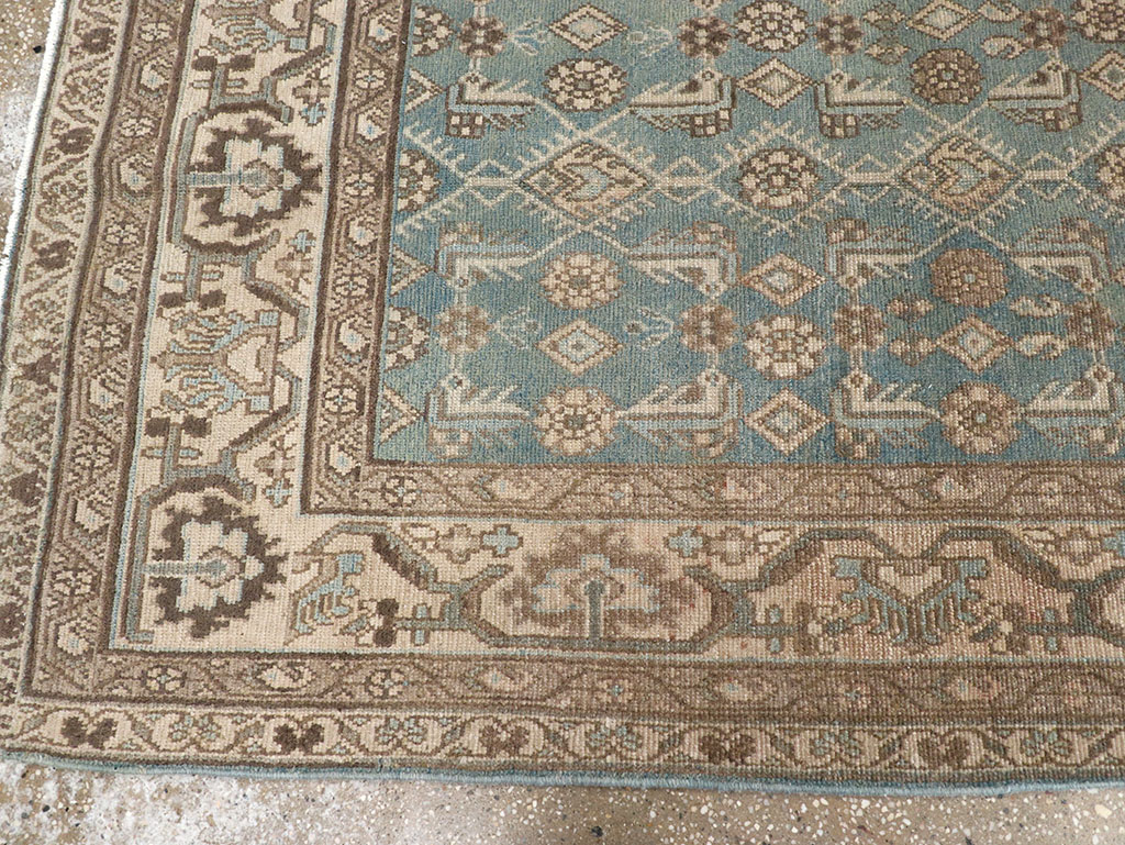 Vintage Persian Malayer Runner, No.32721 - Gss