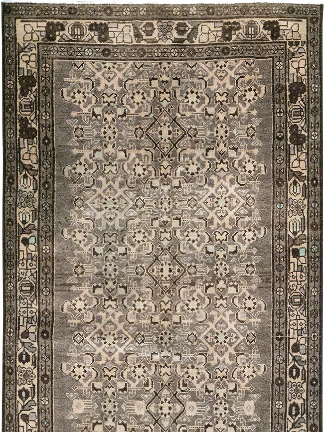 Vintage Persian Malayer Runner, No.32722 - Gss
