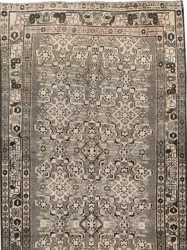 Vintage Persian Malayer Runner, No.32722 - Gss