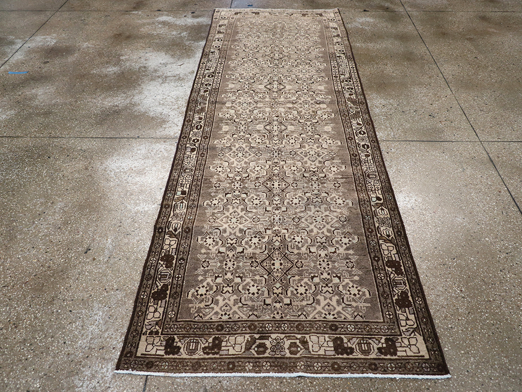 Vintage Persian Malayer Runner, No.32722 - Gss