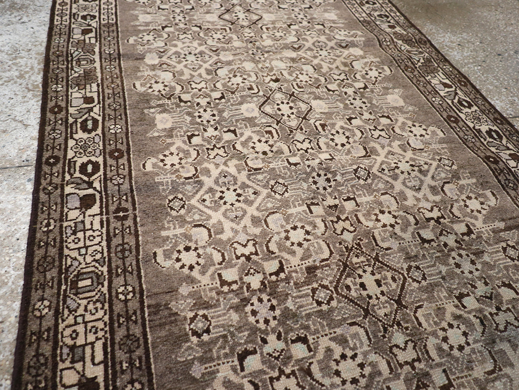 Vintage Persian Malayer Runner, No.32722 - Gss