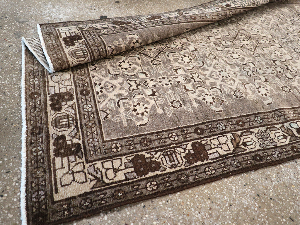 Vintage Persian Malayer Runner, No.32722 - Gss