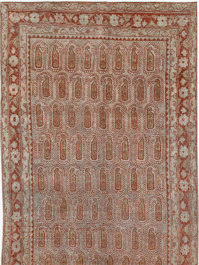 Antique Persian Malayer Long Runner (Pair: 1 of 2), No.32723 - Gss