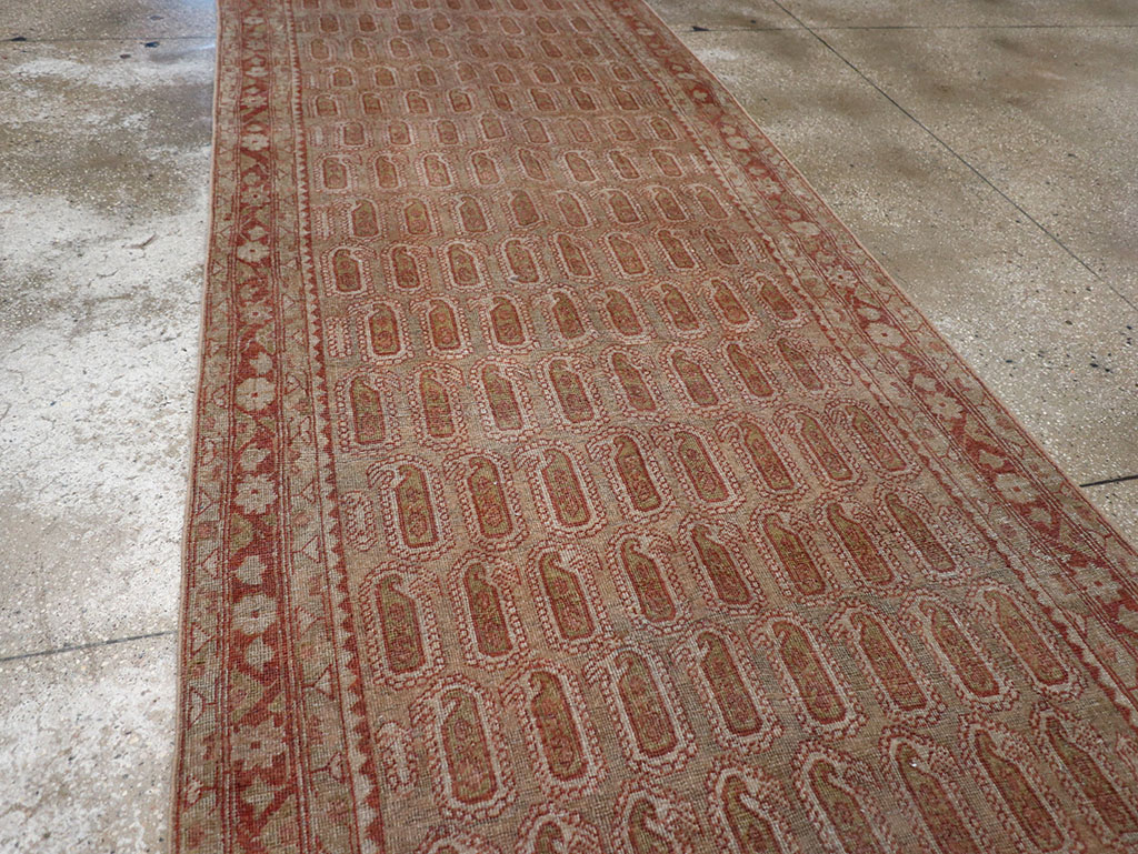 Antique Persian Malayer Long Runner (Pair: 1 of 2), No.32723 - Gss