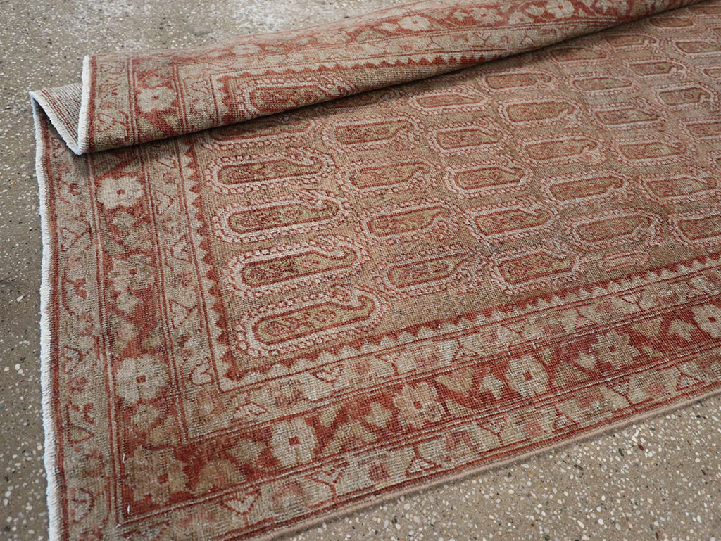Antique Persian Malayer Long Runner (Pair: 1 of 2), No.32723 - Gss