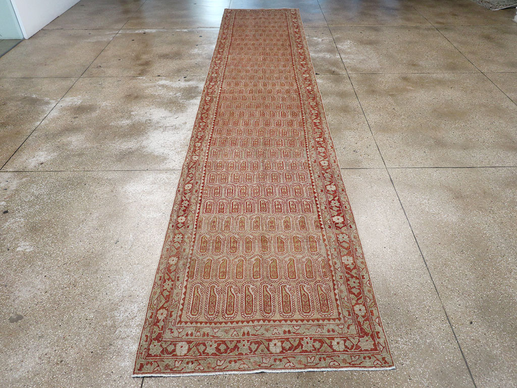Antique Persian Malayer Long Runner (Pair: 2 of 2), No.32724 - Gss