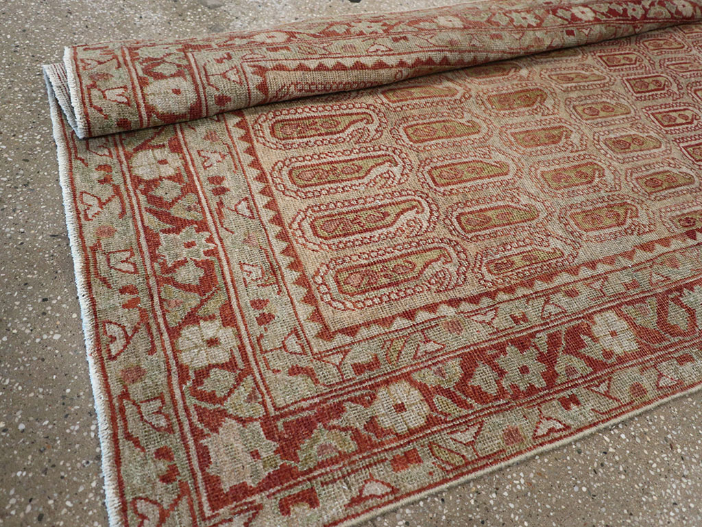Antique Persian Malayer Long Runner (Pair: 2 of 2), No.32724 - Gss