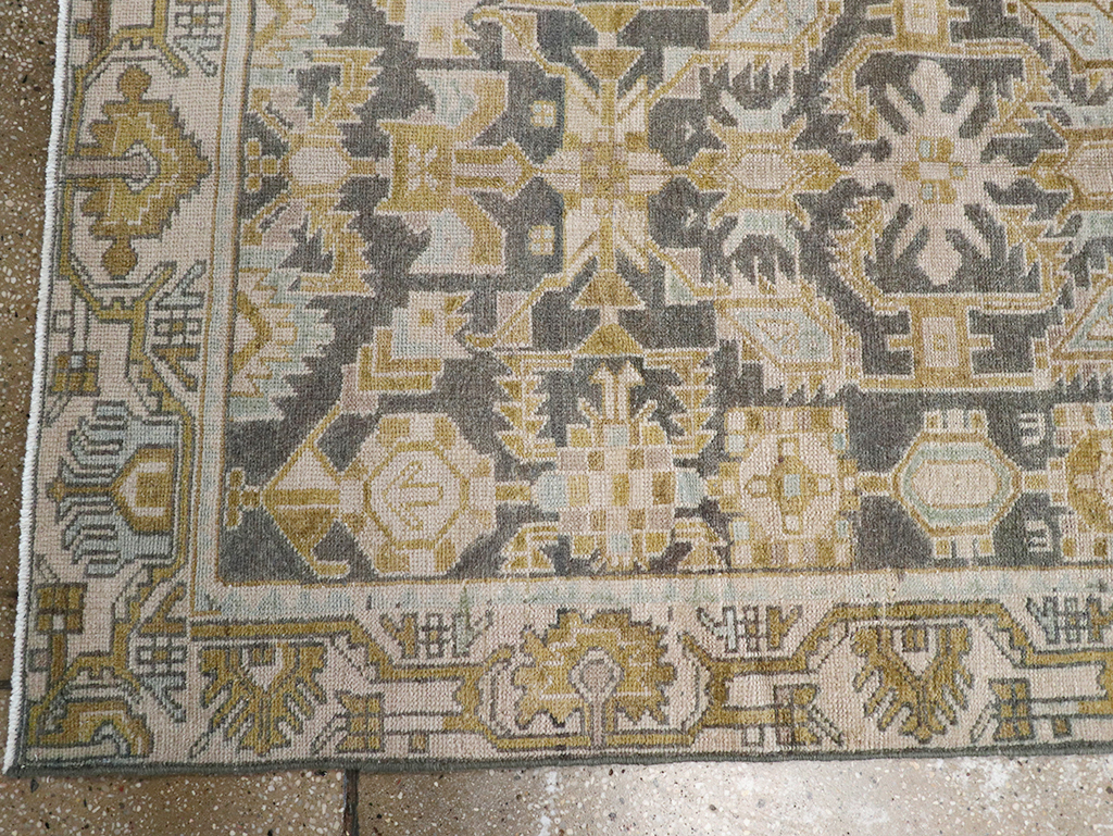 Vintage Persian Malayer Long Runner, No.32725 - Gss