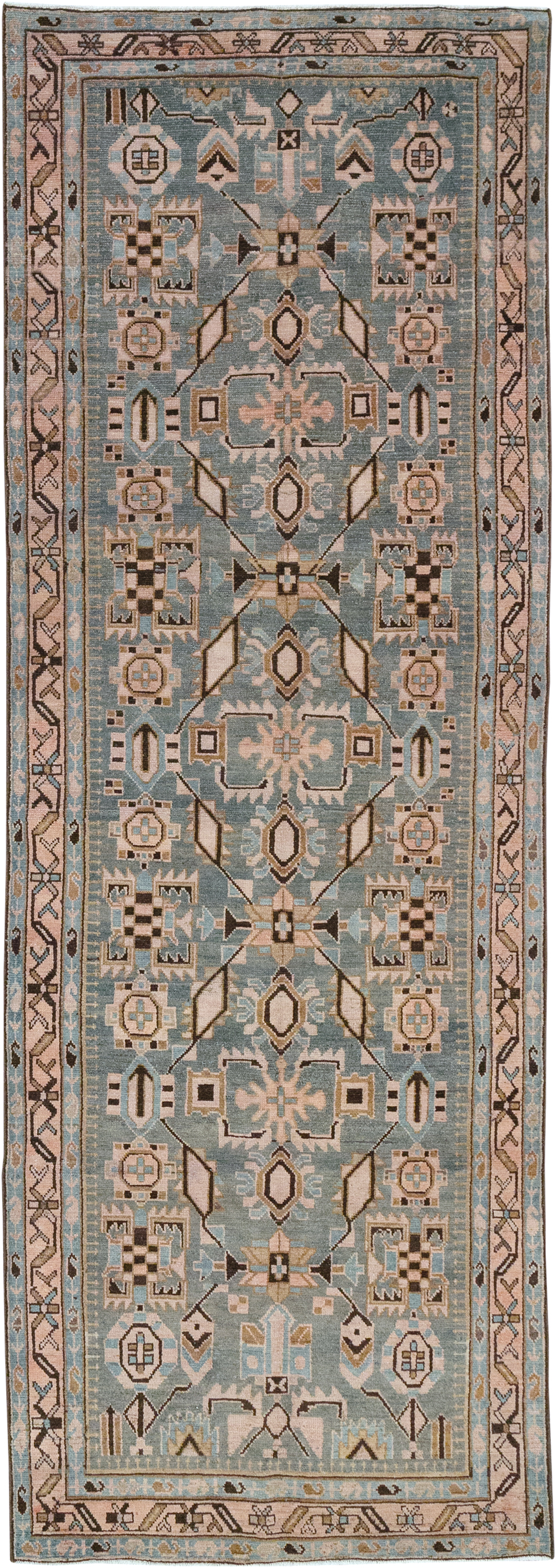Vintage Persian Malayer Runner, No.32726 - Gss