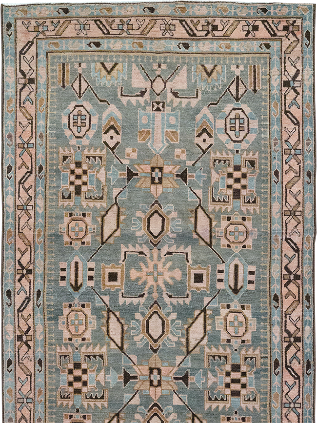 Vintage Persian Malayer Runner, No.32726 - Gss