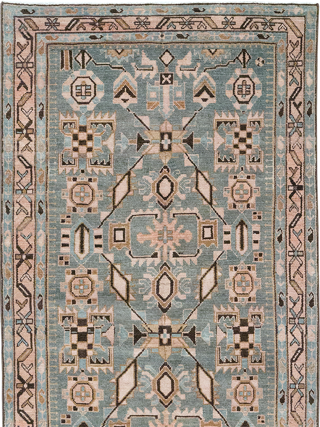 Vintage Persian Malayer Runner, No.32726 - Gss