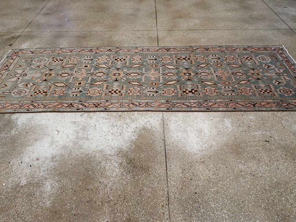 Vintage Persian Malayer Runner, No.32726 - Gss